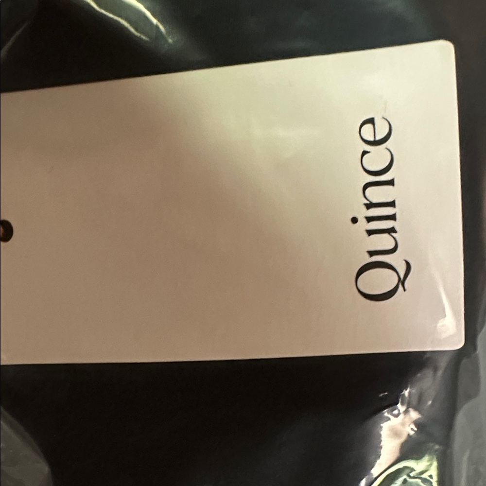 Quince Italian Cami One-Piece Swimsuit in Black Size Medium NWT G698 - Picture 5 of 5